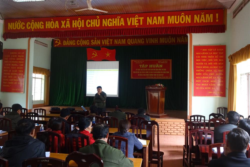 Hội nghị tập huấn một số nội dung về chương trình 135